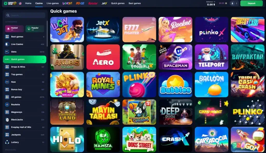 Lucky Star Casino Kenya Game Launches