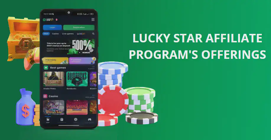 Maximize your income with Lucky Star Affiliate offers